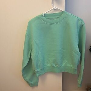 TNA Light Mint Green Crewneck Top